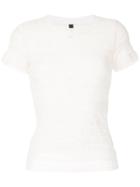 Marc Cain Stretch Lace T-shirt - White