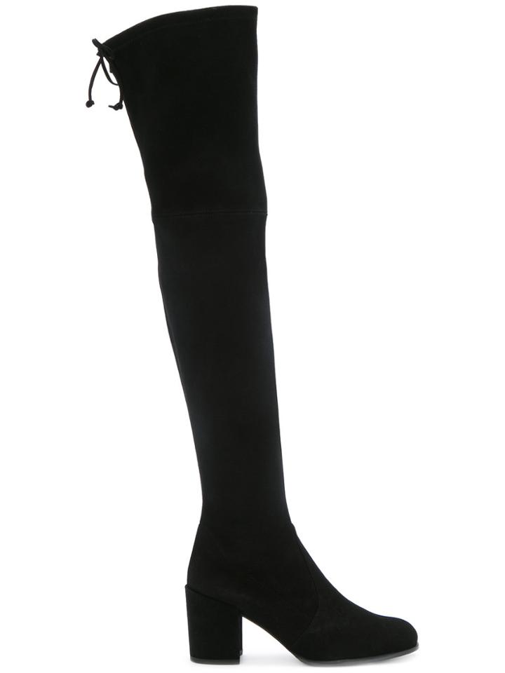 Stuart Weitzman Tieland Boots - Black