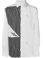 Givenchy Striped Contrast Shirt - White
