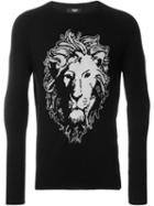 Versus Lion Intarsia Sweater