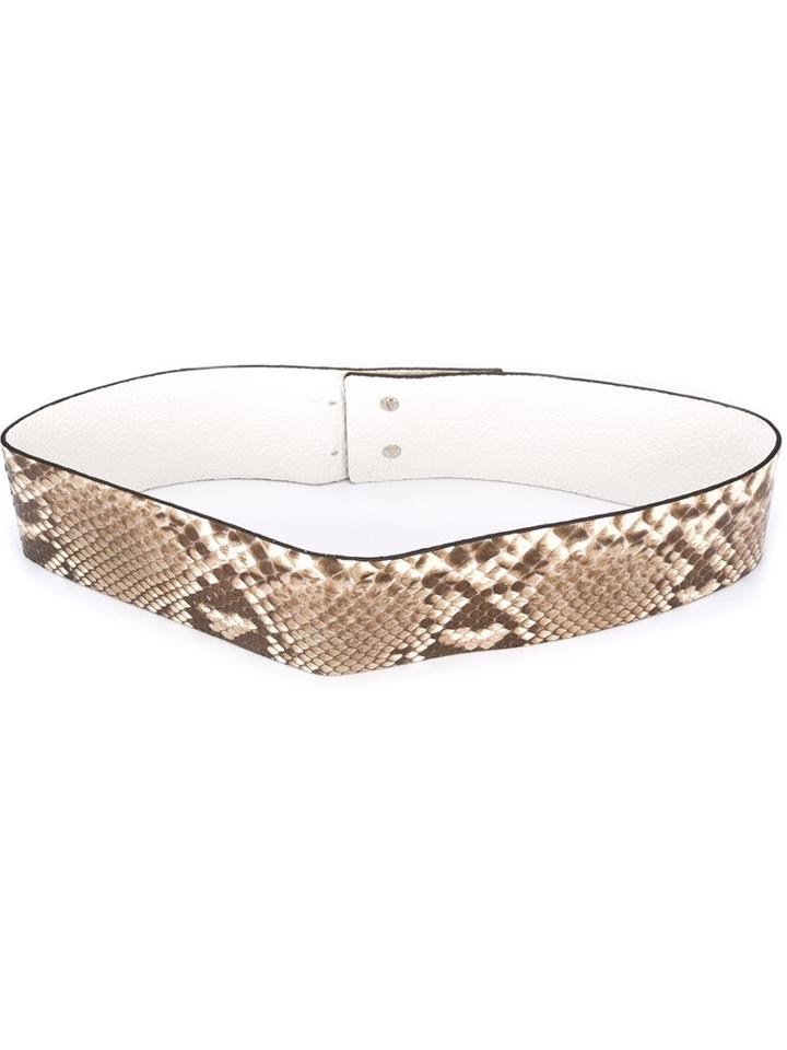 Erika Cavallini Buckle-less Belt