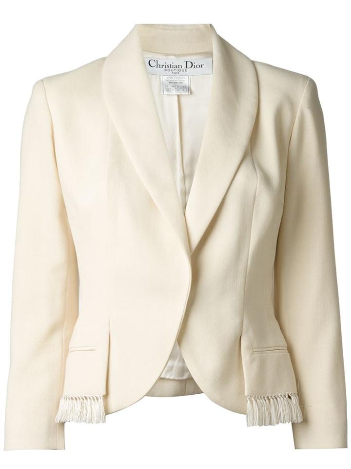 Christian Dior Vintage Shawl Lapel Blazer
