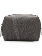 Etro Printed Wash Bag - Black
