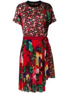 Sacai Printed Dress - Red
