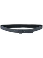Pleats Please By Issey Miyake Pleated Thin Belt - Black