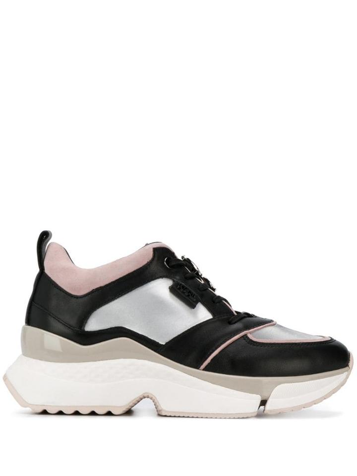 Karl Lagerfeld Karl Lagerfeld Kl6163040m Black Lthr Textile Multi