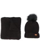 Barbour Chunky Knit Set - Black