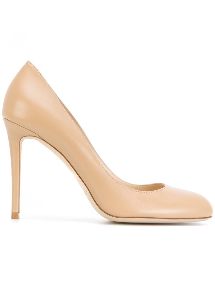 Jimmy Choo Bridget 100 Pumps - Nude & Neutrals