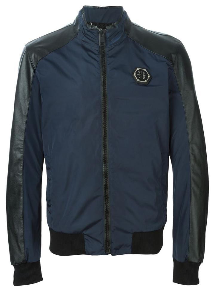 Philipp Plein 'navy' Bomber Jacket
