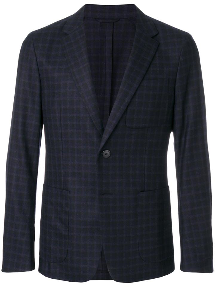 Prada Classic Suit Blazer - Blue