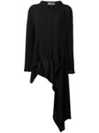 Ivan Grundahl Asymmetric Shirt, Women's, Size: 40, Black, Polyester