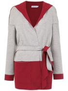 Mara Mac Panelled Sweat Coat - Grey