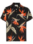 Wacko Maria Birds Of Paradise Shirt - Black