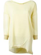 Kristensen Du Nord Asymmetric Hem Blouse - Yellow & Orange