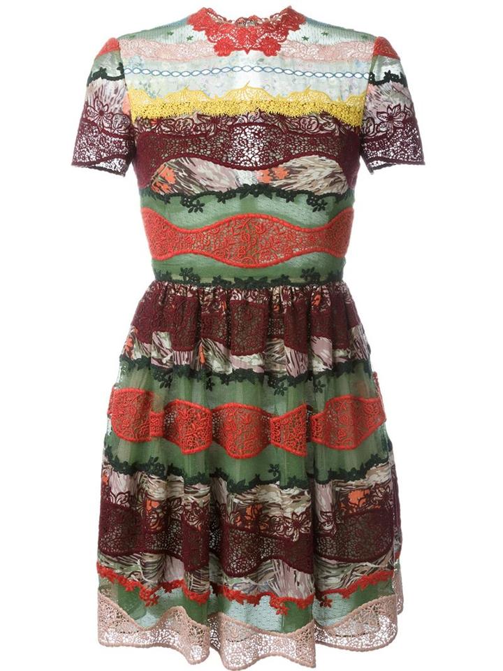 Valentino Fusion Lace Dress