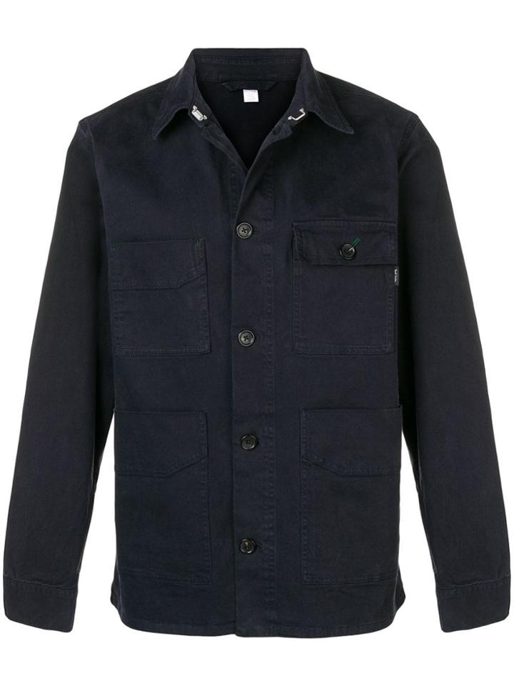 Ps Paul Smith Denim Shirt Jacket - Blue