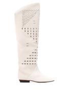 Isabel Marant Soren High Boots - White