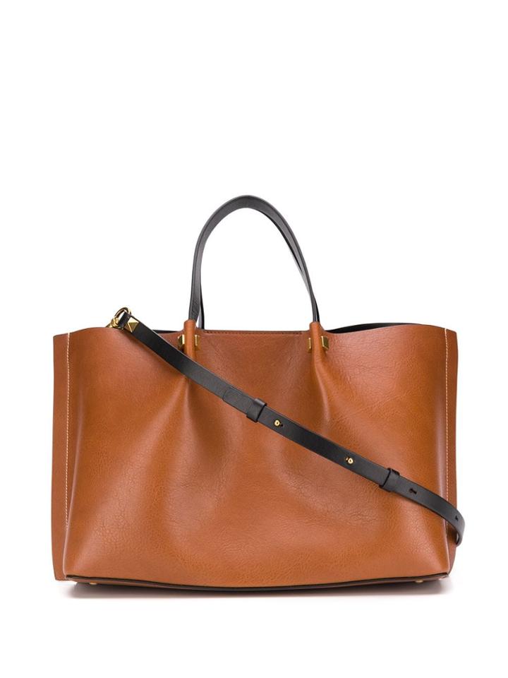 Valentino Valentino Garavani Go Logo Shopper - Brown