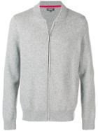 Ron Dorff Zipped Bomber Jacket - Grey