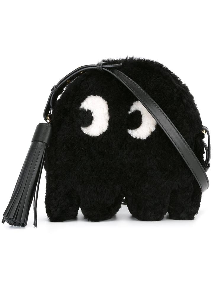 Anya Hindmarch 'eyes' Small Crossbody Bag, Women's, Black