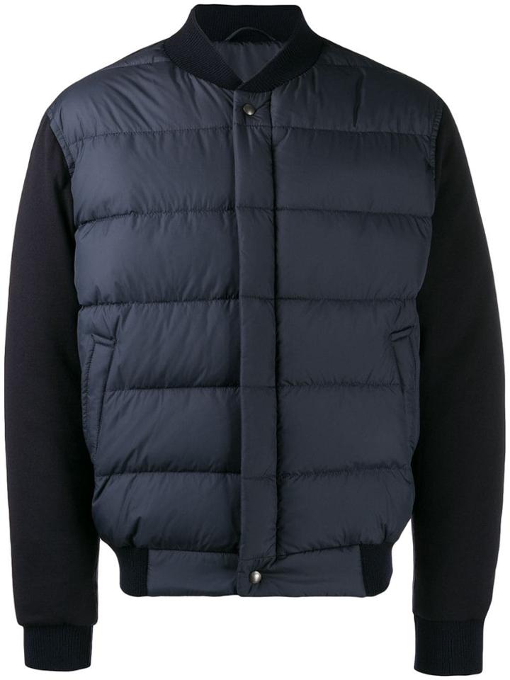 Salvatore Ferragamo Feather Down Padded Jacket - Blue
