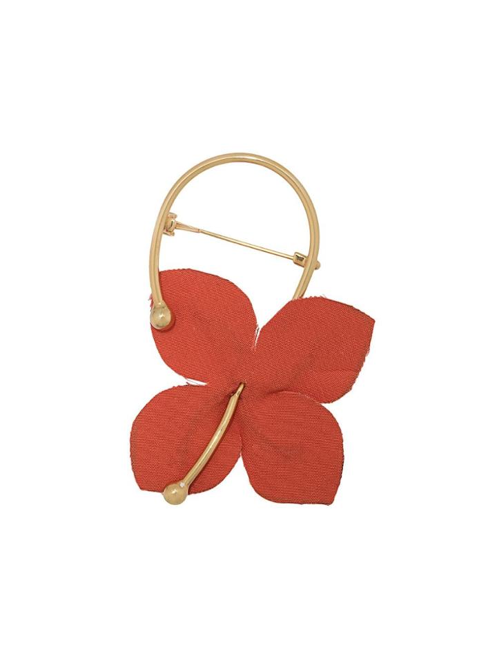 Marni Floral Brooch - Pink