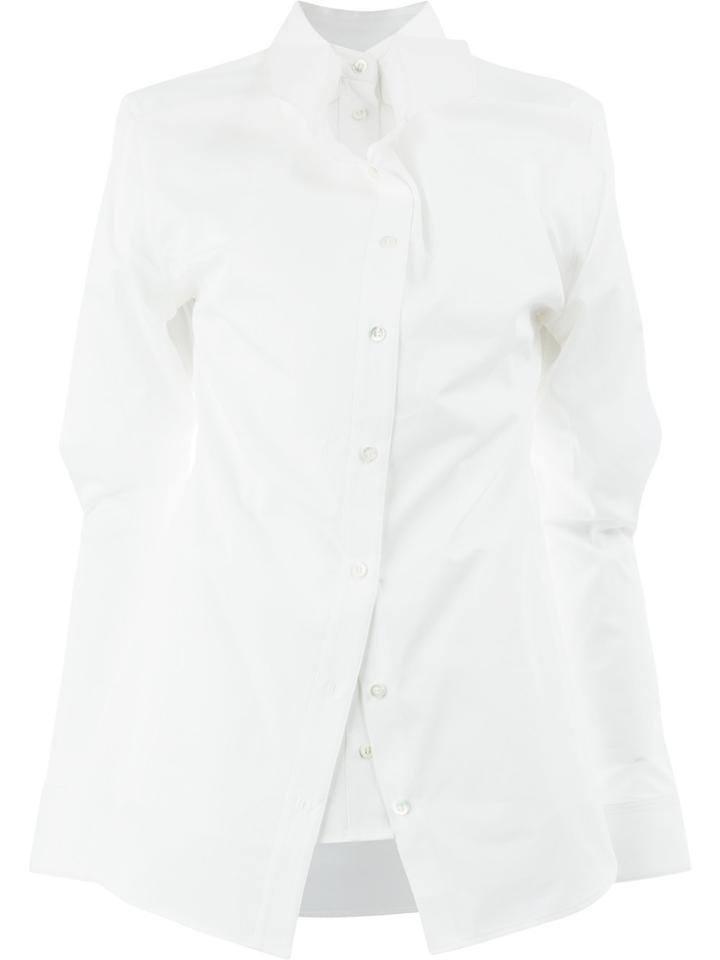 Y / Project Layered Poplin Shirt - White