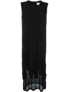 Dkny Fringed Shift Dress, Women's, Size: Xs, Black, Polyester/triacetate/viscose