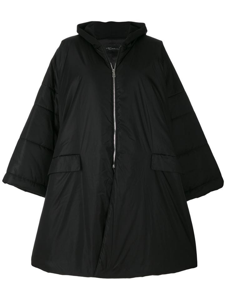 Barbara Bologna Zipped Trapeze Parka - Black