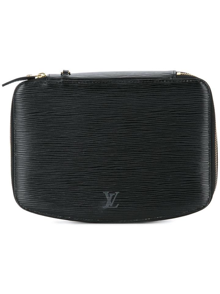 Louis Vuitton Pre-owned Montecarlo Pm Clutch - Black