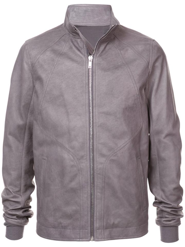 Rick Owens Intarsia Jacket - Grey