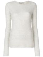 Holland & Holland Small Waffle Cashmere Jumper - Nude & Neutrals