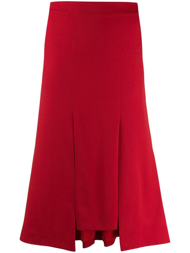 Alexander Mcqueen Flared Midi Skirt