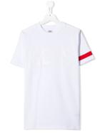 Gcds Kids Teen Basic T-shirt - White