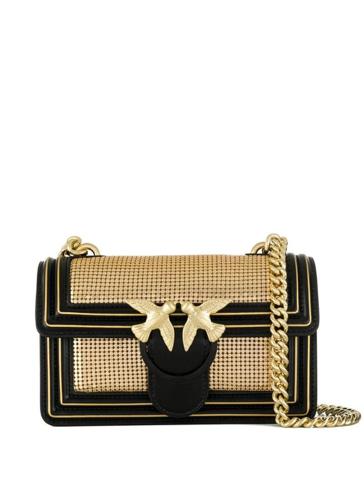 Pinko Mini Love Cross Body Bag - Black