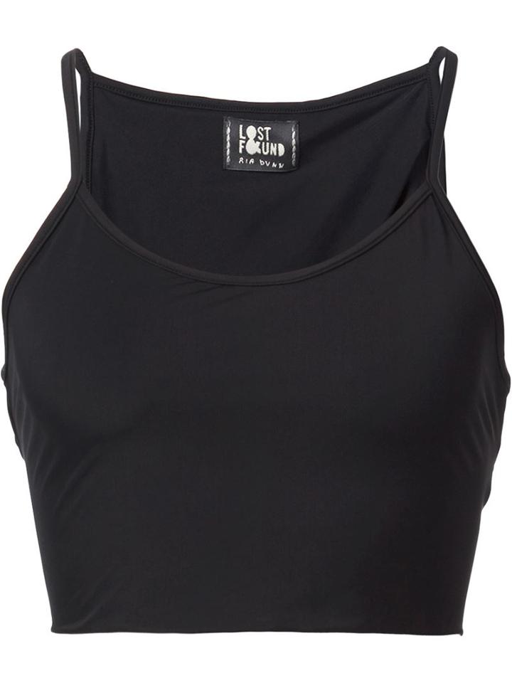 Lost & Found Ria Dunn Spaghetti Strap Cropped Top