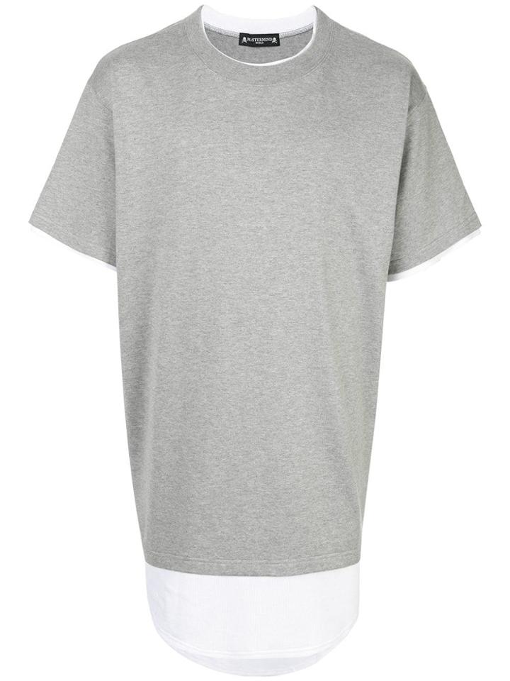 Mastermind World Brand Logo Layer T-shirt - Grey