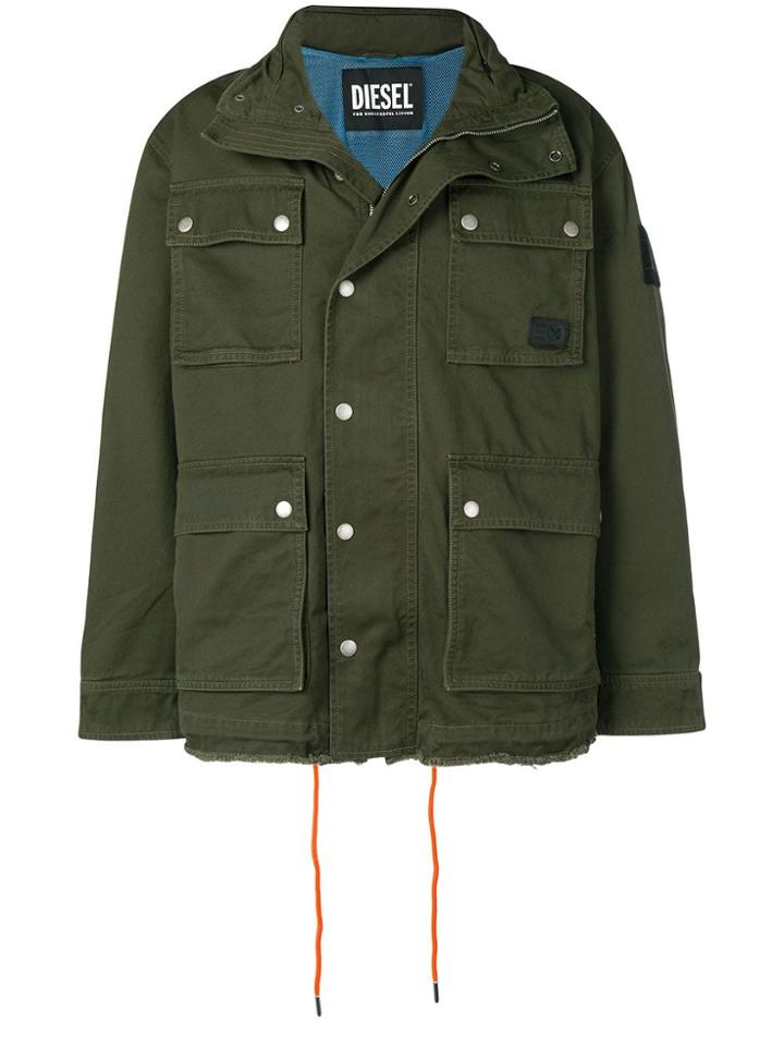 Diesel J-toucha Field Jacket - Green