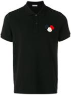 Moncler Logo Polo Shirt, Men's, Size: Medium, Black, Cotton