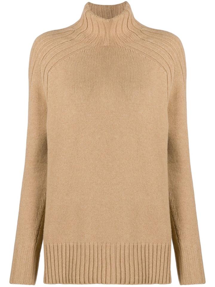 Polo Ralph Lauren Roll Neck Jumper - Brown