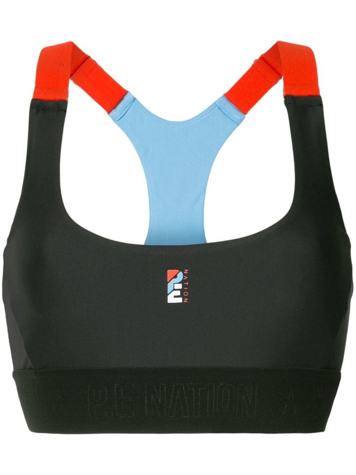 P.e Nation Forecourt Sports Bra - Black