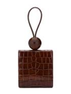 By Far Ball Tote Bag - Brown