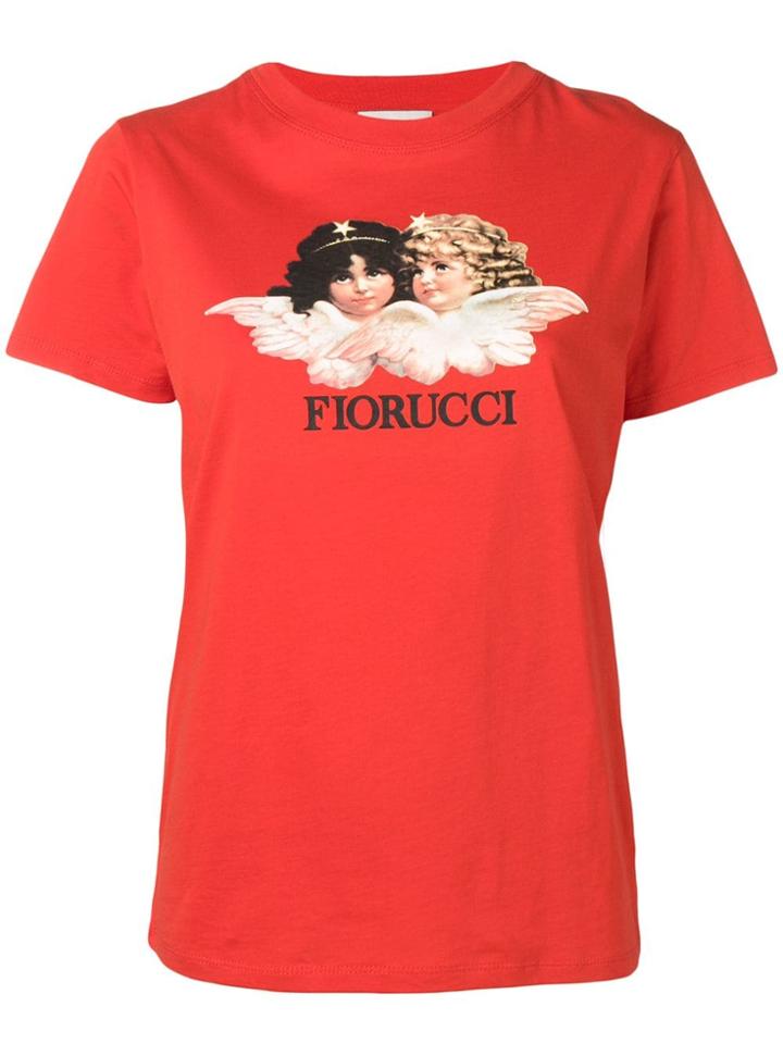 Fiorucci Angels Logo T-shirt - Orange