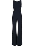 Saloni 'jules' Jumpsuit, Women's, Size: 6, Blue, Acetate/viscose