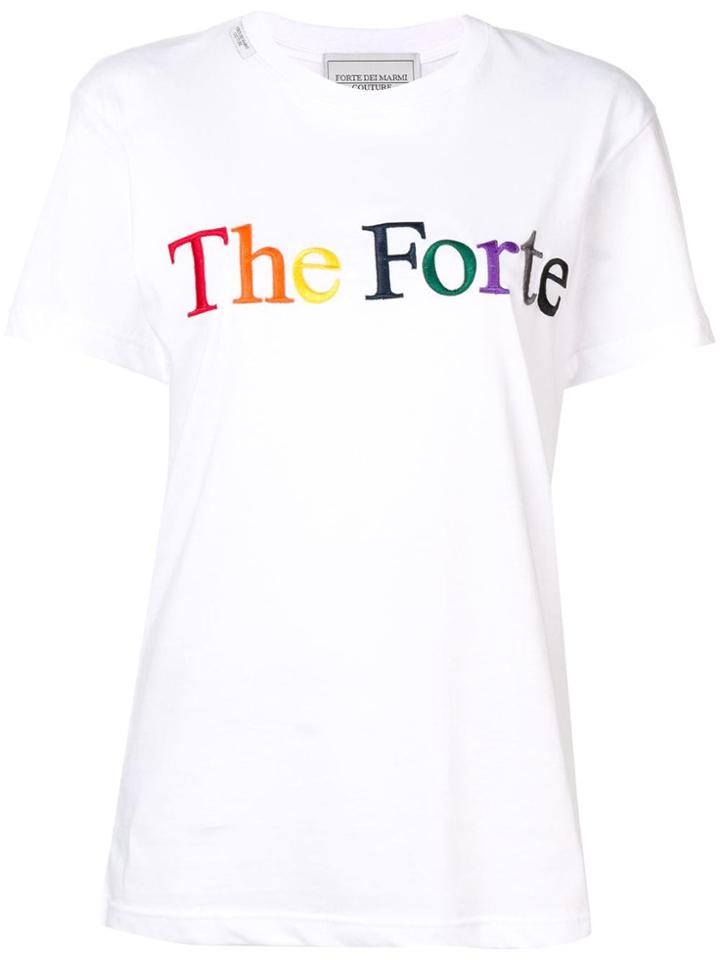 Forte Dei Marmi Couture Logo T-shirt - White