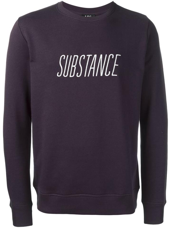 A.p.c. 'substance' Jumper