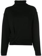 T By Alexander Wang Knotted Jumper - Black