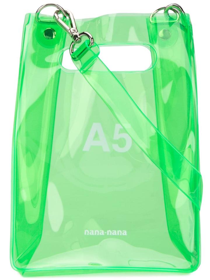 Nana-nana A4 Tote Bag - Green