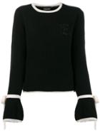 Ermanno Ermanno Rib Knit Sweater - Black