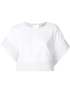 3.1 Phillip Lim Loose-fit Crop Top - White